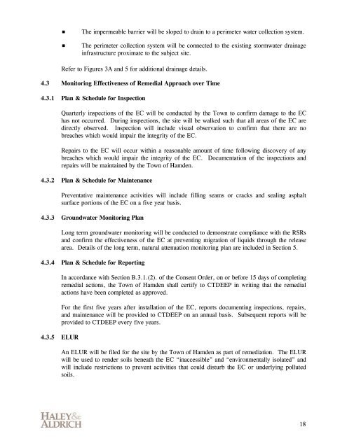 Remedial Action Plan - Rochford Field - Newhall Remediation Project