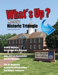 Colonial Williamsburg Museum - 2014 Summer Issue WILLIAMSBURG