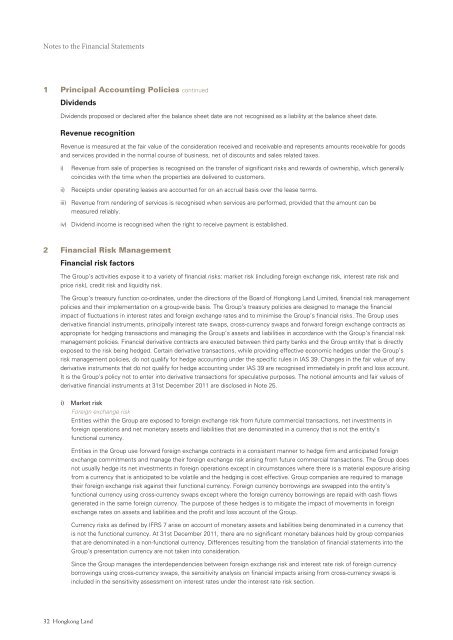 Hongkong Land Holdings Limited - Bermuda Stock Exchange