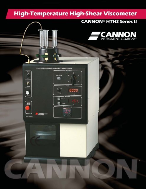 Cannon Instrument Company