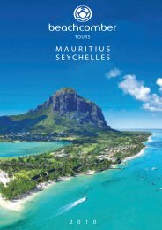 MAURITIUS SEYCHELLES - Beachcomber