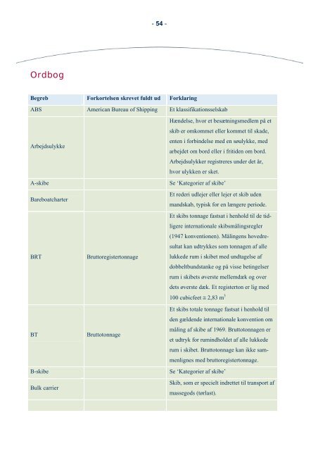 Fakta om sÃ¸fart 2006 - SÃ¸fartsstyrelsen