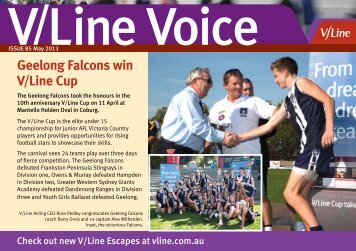 Geelong Falcons win V/Line Cup