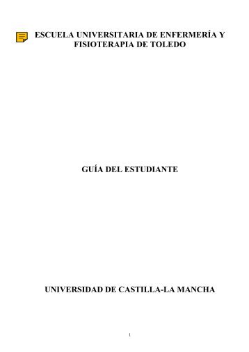 escuela universitaria de enfermería y fisioterapia de toledo