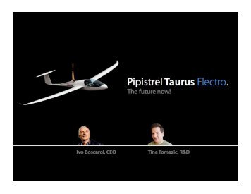 Pipistrel Taurus Electro. - CAFE Foundation