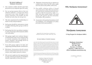 English-A468 KB - Marijuana Anonymous