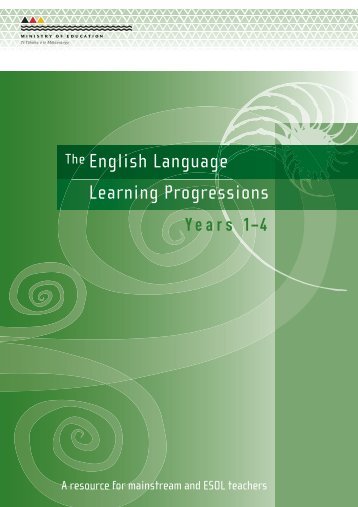 ELLP Years1-4 - ESOL - Literacy Online - Te Kete Ipurangi