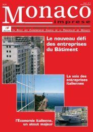 Monaco Imprese - Associazione degli Imprenditori Italiani del ...