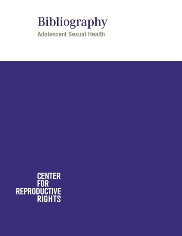 Bibliography - Center for Reproductive Rights