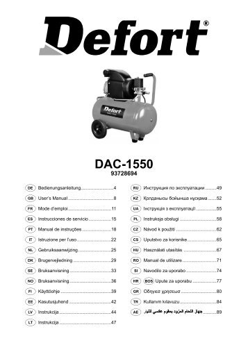 Manual DAC-1550 (a1-a3_1).indd - Defort