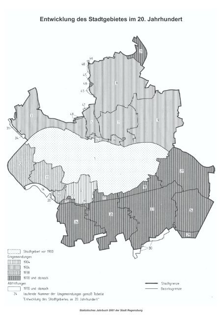 Statistisches JAHRBUCH 2001 der Stadt Regensburg - Statistik ...