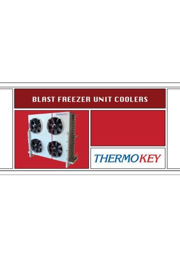 Scarica catalogo Blast Freezer Unit Coolers - Thermokey