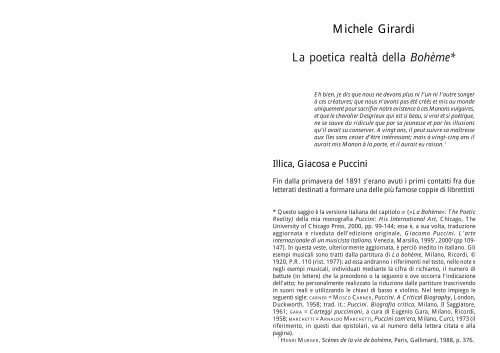 Michele Girardi La poetica realt della Boh me rodoni.ch