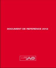 Document de rÃ©fÃ©rence 2012 - Norbert Dentressangle