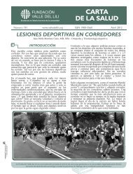 lesiones deportivas en corredores - Fundacion Valle del lili