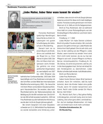 Liebe Mutter, lieber Vater wann kommt Ihr wieder? - A Letter To The ...