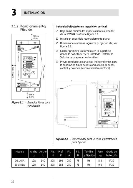 Manual de la Soft-Starter SS W-04 Manual de la Soft ... - Dimotec