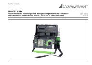 Gossen Metrawatt Secutest SI Modul