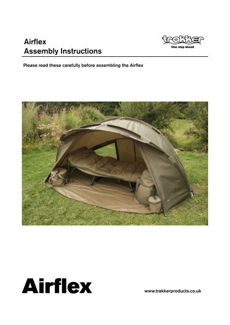 Airflex Instructions - Trakker Products