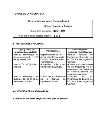 Fisicoquimica-II.pdf - Instituto TecnolÃ³gico de Aguascalientes