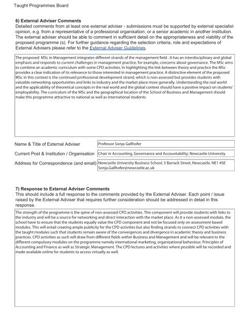 Paper - Academic Registry and Council Secretariat - Queen Mary ...