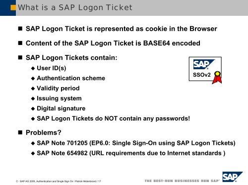 Authentication and Single Sign