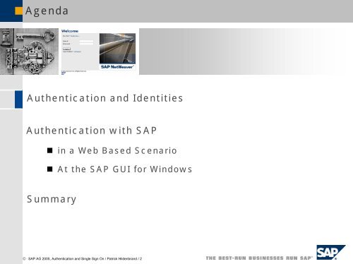 Authentication and Single Sign