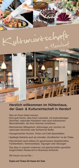 Kultur im Huettenhaus 2013-2014 - Kulturring Herdorf e.V.