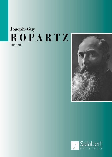 Ropartz, Guy - durand-salabert-eschig