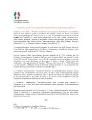 La Fondation Communautaire Canadienne-Italienne(FCCI) a ... - fcciq