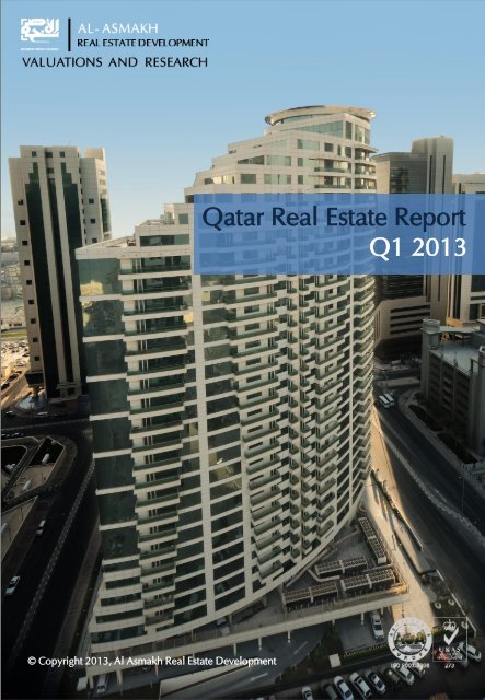 Qatar Real Estate Report Q1 2013 - Al Asmakh Real Estate