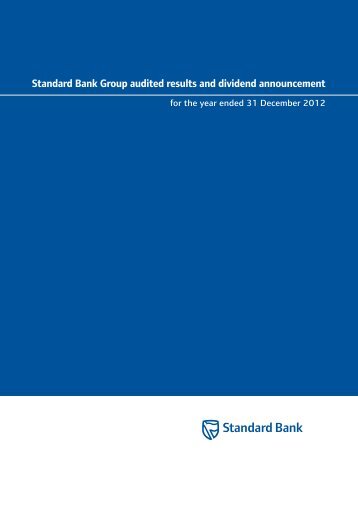 Download PDF - Standard Bank - Investor Relations