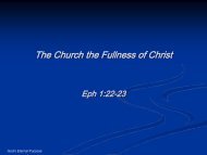 The Church the Fullness of Christ PDF - Gospel Lessons