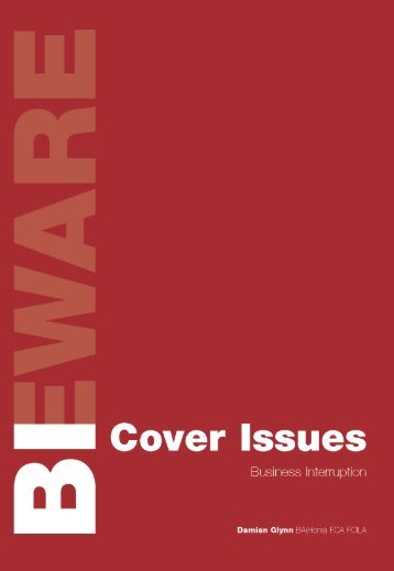 Download BI Cover Issues - CILA/The Chartered Institute of Loss ...