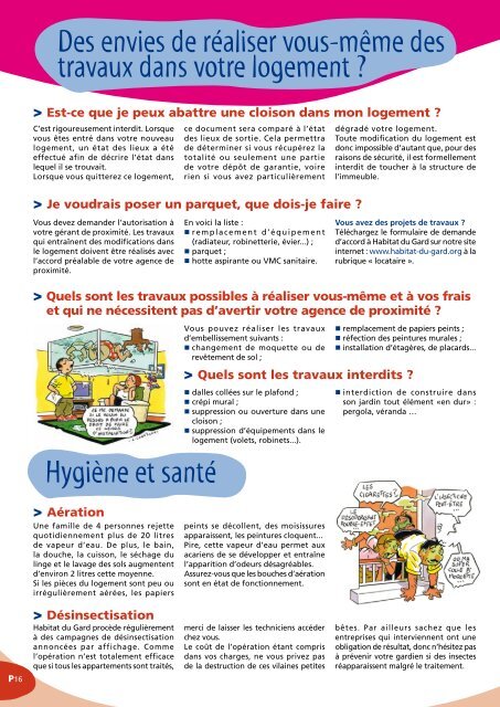 Tout savoir sur vos droits et vos devoirs de locataire - Habitat du Gard