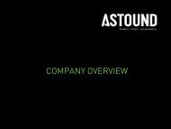 Astound Group RFP | 07.22.2011 - IFES