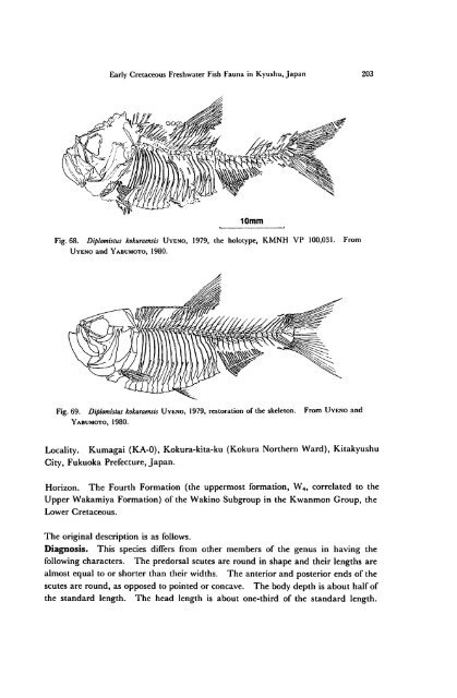 Early Cretaceous Freshwater Fish Fauna in Kyushu, Japan