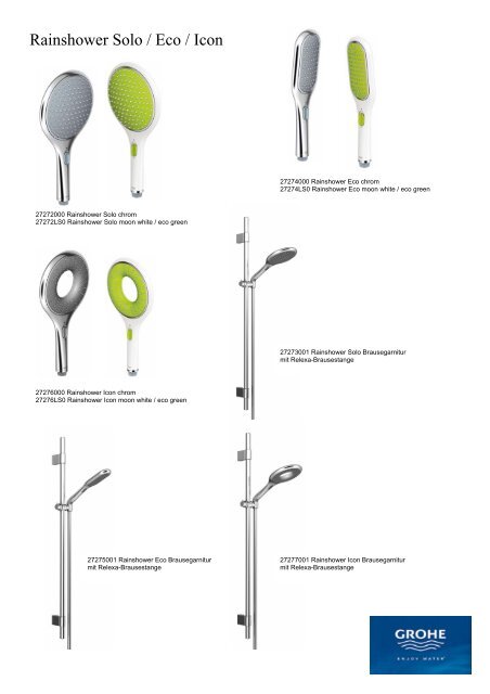 GROHE Rainshower® Icon Collection