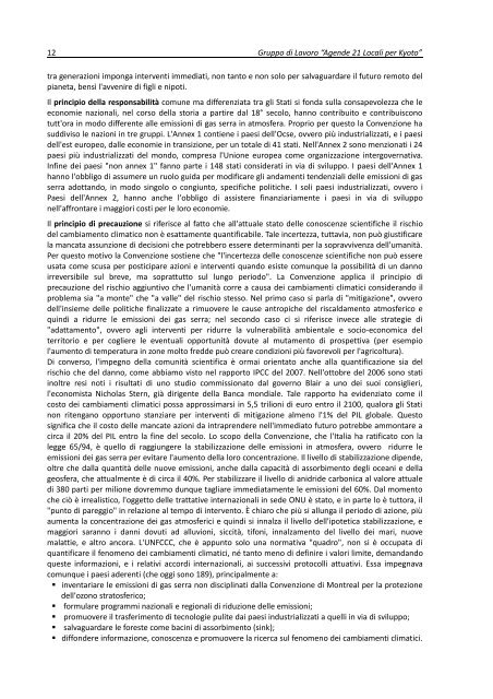 Le linee guida per la contabilizzazione delle riduzione di CO2 degli ...