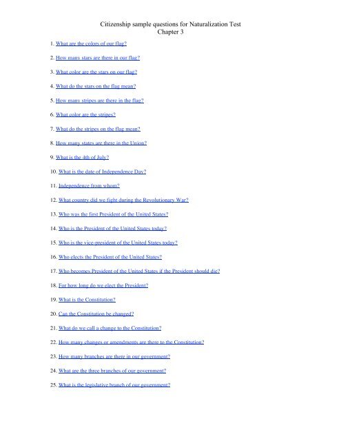 Citizenship Sample Questions For Naturalization Test Chapter 3 writing-test-practice-sentences-using-official-uscis-vocabulary-us