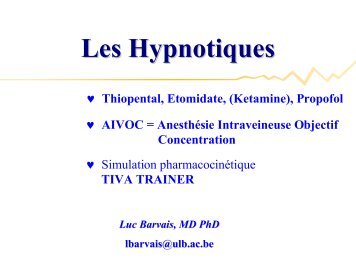 Cours du Prof Barvais - virtanes