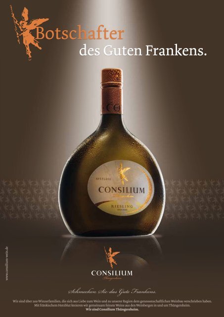 auslese - Ausgabe 2|2012 - Weinbruderschaft Franken