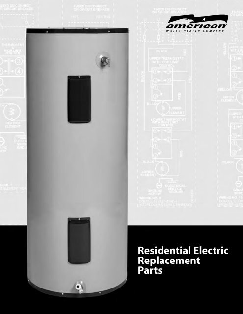 Residential Electric  American Water Heaters