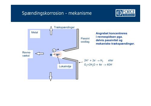 Korrosion i farmaceutiske anlæg - FMV