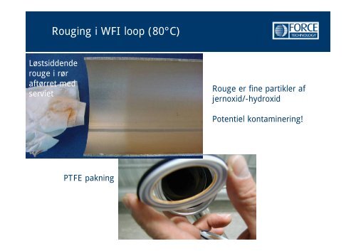 Korrosion i farmaceutiske anlæg - FMV