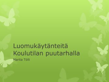 Koulutilan puutarhan luomuviljely (TÃ¶lli).pdf - ProAgria Oulu