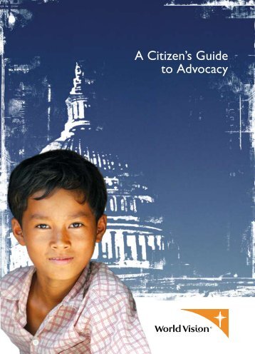 A Citizen's Guide to Advocacy - World Vision