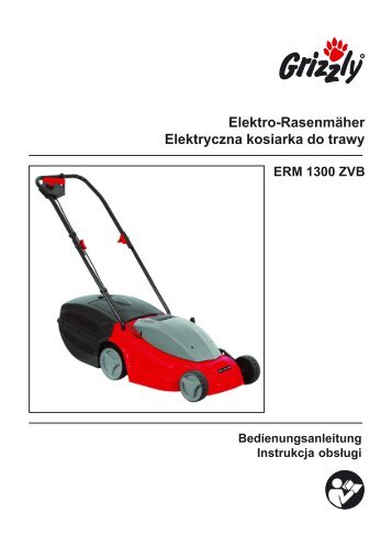 Elektro-Rasenmäher Elektryczna kosiarka do trawy