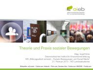 PPT Theorie und Praxis sozialer Bewegungen - Österreichisches ...