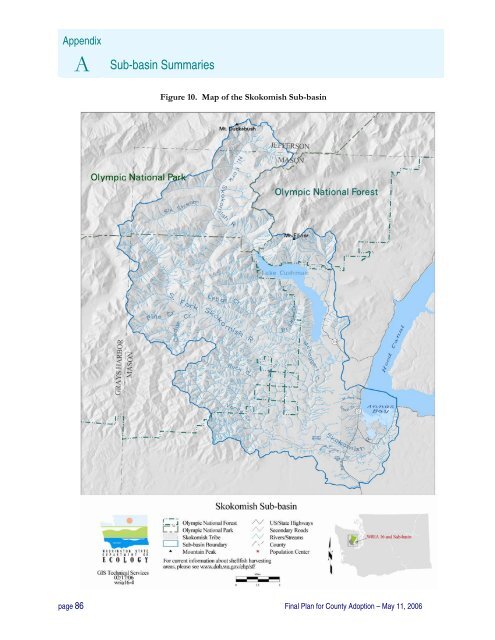 Watershed Management Plan - Mason County